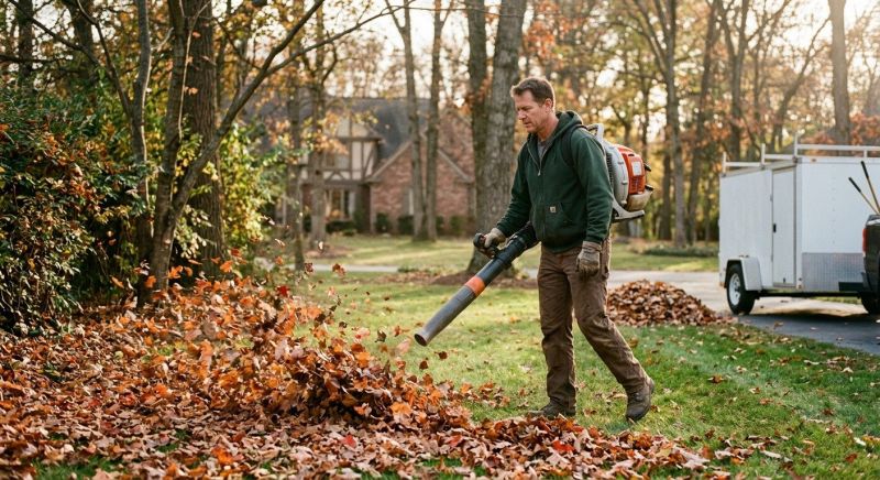 Autumn Leaf Removal in Ventura County, CA
