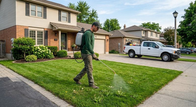 Lawn Weed Spraying in Rockwall, TX