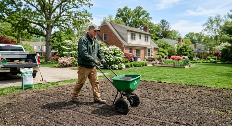 New Lawn Seeding in Ventura County, CA