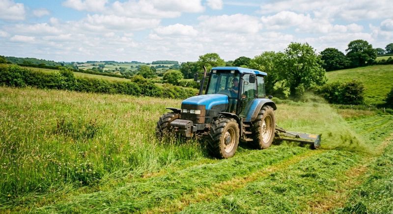 Tractor Mowing in Waldorf, MD
